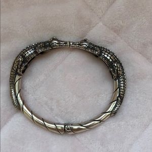 Alligator bangle